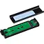 Внешний карман Chieftec M.2 PCIe NVMe/SATA SSD CEB-M2C-TLE USB3.2 Gen2 Type-C Tool-Less Aluminum/Plastic (CEB-M2C-TLE) - миниатюра 2