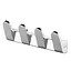 Гачки для рушників, 4 гачки FUTURA Silver (02980) - мініатюра 1