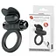 Віброкільце PRETTY LOVE VIBRANT PENIS RING DEBONAIRE Black, 10 vibration functions PRETTY LOVE BI-210316 99057 - мініатюра 1