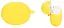 Чохол-накладка DK Silicone Candy Friendly з карабіном для Oppo Enco Free 2/2i (yellow) - мініатюра 2