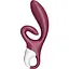 Вибратор-кролик Satisfyer Touch Me Red двойной отросток 3 мотора Red - миниатюра 3