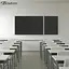Дошка ТСО шкільна крейдяно-маркерна 3-поверхнева 2250х1000 мм (Графіт/білий) - мініатюра 5