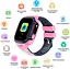 Детские смарт-часы Baby Smart Watch Y92 Wi-Fi GPS розово-синий - миниатюра 4