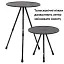 Стіл Bo-Camp Sawtelle 37x37 см чорний (DAS303270) - мініатюра 3