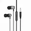Наушники HiFi BOROFONE BM95, 3.5 мм Jack, 16 Ом и 20 Гц, проволочные, серые - миниатюра 3