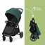 Прогулянкова коляска Kinderkraft Route, Platinum Grey (3953) - мініатюра 3