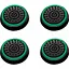 Накладки на стики Thumb Grips 4-pack для PS4-PS5-Xbox Black-Dark Green [140815] - миниатюра 1