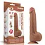 Фаллоимитатор LoveToy Sliding-Skin Dual Layer Dong 29 см коричневый - миниатюра 22