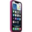 Чехол Silicone Case with MagSafe для Apple iPhone 16e Fuchsia AAA [138724] - миниатюра 3