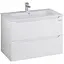 Тумба підвісна Sanwerk Вега Air 81 Білий з умивальником Падова (MV0000813) Білий - мініатюра 1