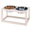 Миски для собак и кошек на деревянной подставке Ferplast Desco Wood 03 (FR19581849-2) - миниатюра 5