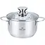 Кастрюля Oscar Galant нержавеющая сталь 3.4 л с крышкой 20 см (OSR-2004-20) - миниатюра 1