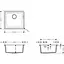 Кухонна мийка Hansgrohe S51 S510-U450 43431380 - мініатюра 2