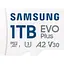 Карта памяти Samsung microSDXC 1TB Class 10 UHS-I U3 V30 A2 EVO Plus + SD Adapter (MB-MC1T0SA/EU) (112840) - миниатюра 4