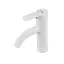 Змішувач для умивальника Plamix RAUL-001-B white PM0652, Білий - мініатюра 1