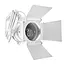 Светильник трековый поворотный KW-19 E27 WH Brille 48-073 - миниатюра 6