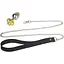 Металева анальна пробка Art of Sex Metal Anal Plug with Leash size L з повідцем - мініатюра 1