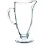 Глечик для напоїв Luminarc Corry скляний 1.2 л на ніжці (V1550) - мініатюра 1