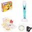 3D Ручка (3DPEN-3) - 3 NEW с трафаретами DX008 Бирюзовый - миниатюра 1