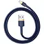 Кабель Baseus Cafule Lightning 1.5A (2m) gold/blue (CALKLF-CV3) - мініатюра 2