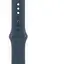 Apple Watch Series 9 GPS 45mm Silver Aluminium with Storm Blue Sport Band M/L MR9E3 - миниатюра 4