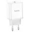 Мережевий зарядний пристрій Hoco C104A PD 20W білий - мініатюра 5