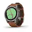 Смарт-часы Garmin Fenix 7 Pro Sapphire Solar Titanium with Chestnut L. Band (010-02777-30) - миниатюра 5