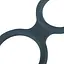 Эрекционное кольцо Boners Triple Cock Ring 18 см серый - миниатюра 4