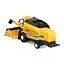 Автомодель Зернозбиральний комбайн New Holland TC5.90 із зерновою жниваркою Bburago 15.8х21.3х15.6 см det0015059 - мініатюра 5