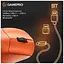 Мишка GamePro Genesis Avenger Wireless/Bluetooth/USB Orange (GM096O) - мініатюра 4