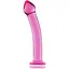 Фалоімітатор LoveToy Glass Romance 18.5 см рожевий - мініатюра 1