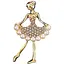 Брошь Балерина (158511481) - миниатюра 1