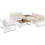 Набор садовой мебели Di Volio Avola - Белый/Бежевый - миниатюра 1