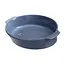 Форма для запікання овальна 36×22.5×7 (см) форма для духовки 2 літри Блакитний Yiwu S1288 - мініатюра 3