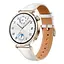 Смар годинник HUAWEI Watch GT 5 41 mm білий (шкіряний ремінець) - мініатюра 1