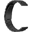Ремешок DK CDK для Garmin Forerunner 255 / 255 Music 22mm Metal Fitlink Steel Watch Band (012874) (black) - миниатюра 2