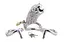 Клетка для члена Master Series Tiger King Cock Cage With Lock - миниатюра 2