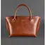 Жіноча шкіряна сумка Midi світло-коричнева - мініатюра 1