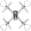 Квадрокоптер игрушечный Syma X15W на радиоуправлении с камерой белый (X15W White) - миниатюра 2