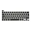Накладка на клавіатуру DK для Apple MacBook Pro 13" 2020 - 2022 UK силікон чорний (010470) - мініатюра 1