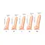 Реалистичный фаллоимитатор Strap-On-Me Sliding Skin Realistic Dildo Vanille - M, эффект подвижной ко - миниатюра 4