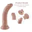 Реалістичний фалоімітатор для секс-машин Hismith 7.5″ Flexible Silicone Dildo, система KlicLok - мініатюра 2