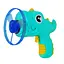 Дитячий пістолет запускалка Динозаврик HM-03(Blue) 4 диска - мініатюра 1