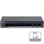 8-портовый управляемый PoE коммутатор DH-CS4010-8ET-110 с 8 портами POE 100Мбит + 2 порта UP-Link 1000Мбит, 190x106x30 мм - миниатюра 1