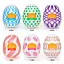Набор мастурбаторов Tenga Egg Wonder Pack 6 шт. белый - миниатюра 2