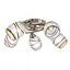 Люстра стельова Brille в спальню E14 40W BZ (LK-557C/5) - мініатюра 4