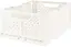 Ящик для хранения складной OPLA 40x30x17h кремовый - миниатюра 1