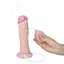 Фалоімітатор з еякуляцією LoveToy Soft Ejaculation 21.6 см тілесний - мініатюра 3