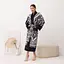 Кімоно жіноче з плюшевого велюру Kimono Noire 18132 XL - мініатюра 2