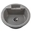 Гранітна мийка Globus Lux Guron сiрий камiнь 480 мм А0005, Сірий - мініатюра 2